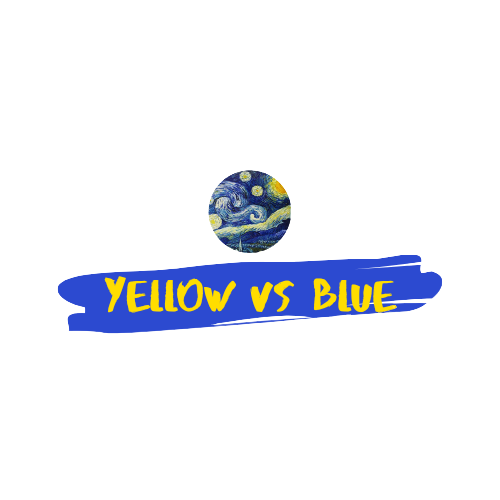 Yellow versus blue